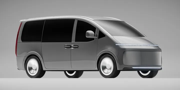 black van